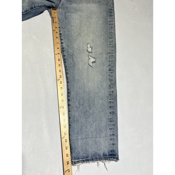 J Crew Point Sur Slouchy Boyfriend Jean Womens 29 Button Fly Relaxed Waist 33" - Picture 9 of 15